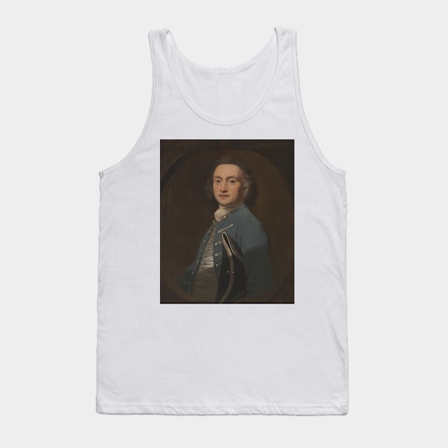 An Unknown Man by Joshua Reynolds Tank Top by Classic Art Stall